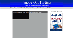 Desktop Screenshot of insideouttrading.com
